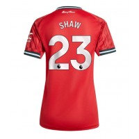 Manchester United Luke Shaw #23 Domáci Ženy futbalový dres 2025-26 Krátky Rukáv